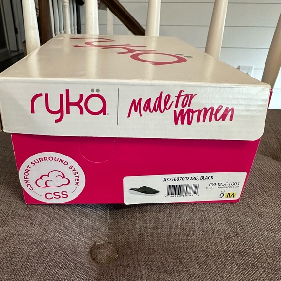 Ryka Nadine Slides Stretch Straps Ortholite Comfort Foam Insoles Size 9M - Picture 9 of 9